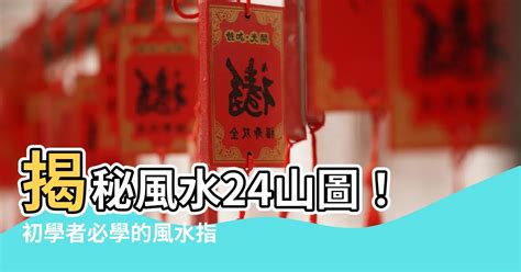 風水24方位|風水初學者必學的二十四山